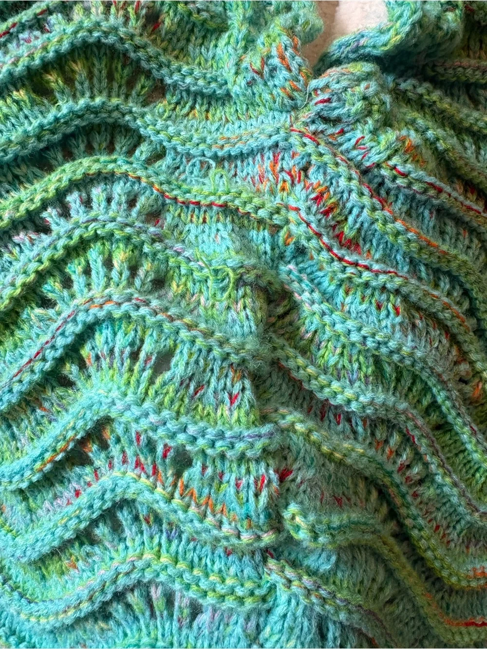 Catalonia Premium Mermaid Tail Blanket-67x22.5-Made in USA-Acrylic Knit & Sherpa